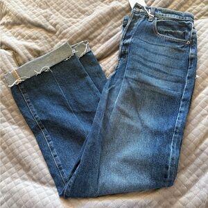 Cello Dark Blue Straight Leg Jeans